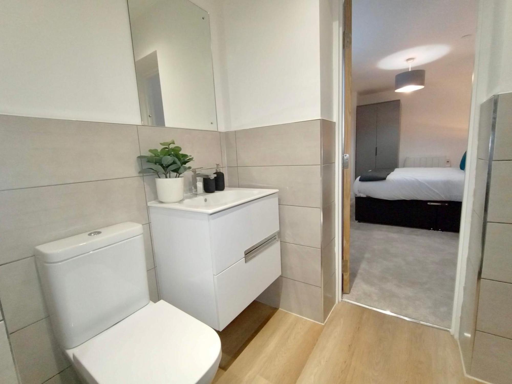 Luxury 2 Bed 2 Bath Flat Near Old Trafford Apartment Manchester Exterior photo